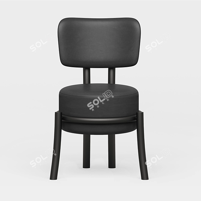 Elegant BB0 Chair by Slava Balbek 3D model image 1