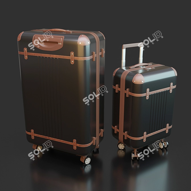 Mark and Graham Terminal 1 Carry-On Bag: Stylish and Functional 3D model image 3