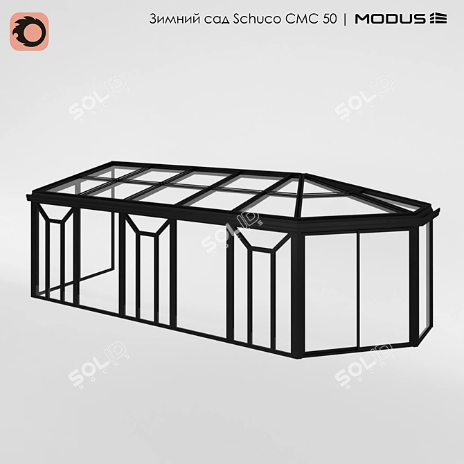 Winter Oasis: CMC 50 MODUS 3D model image 1