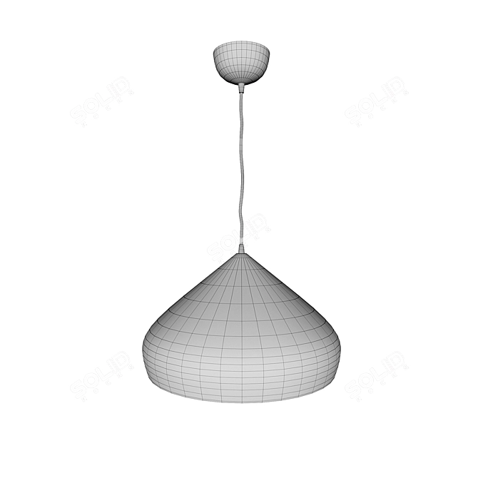 Megapolis Pendant Light: Modern and Chic 3D model image 3