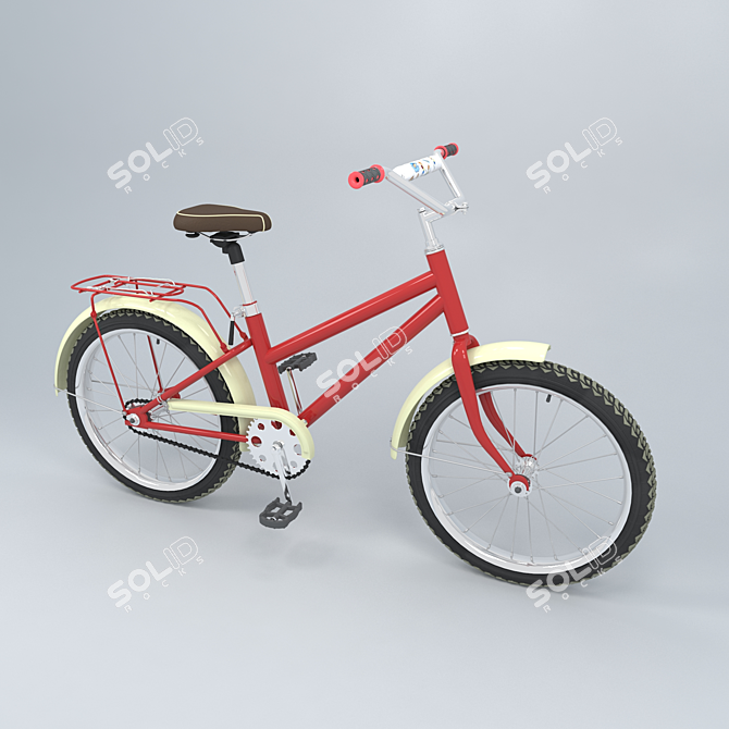 2013 Bicycle_2: V-Ray Rendered, 31 Model Parts 3D model image 1