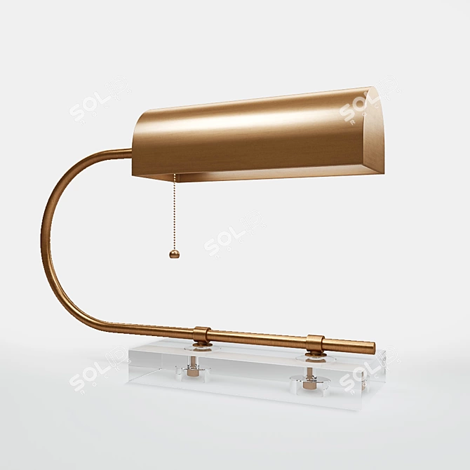 Dexter Lamp: Sleek and Stylish Table Light 3D model image 1