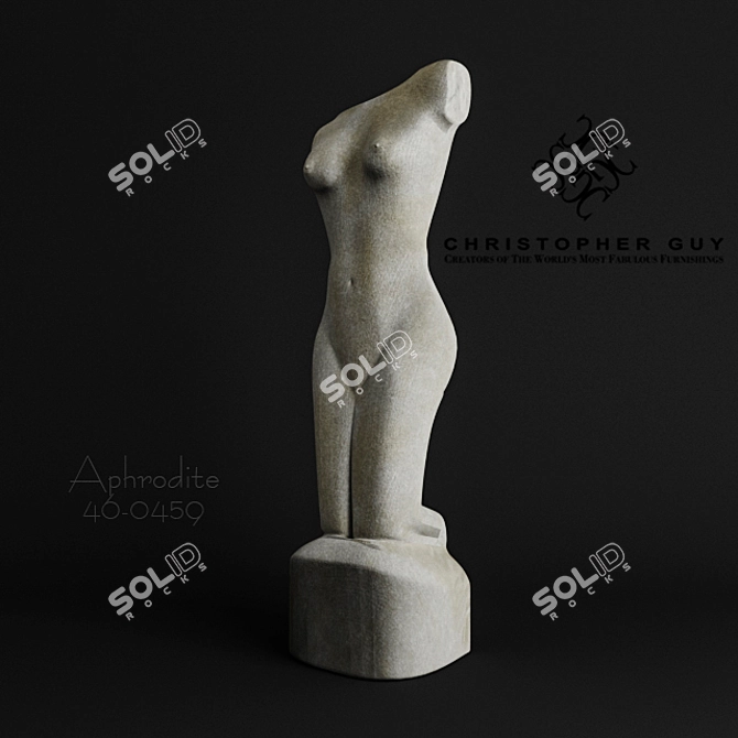 Aphrodite Queen of Beauty 3D model image 1