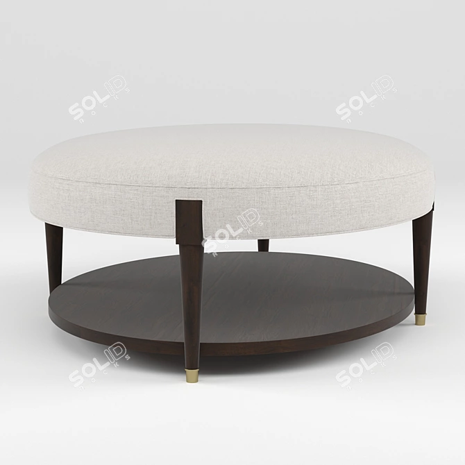 Ondine Baker Bench 3D model image 2