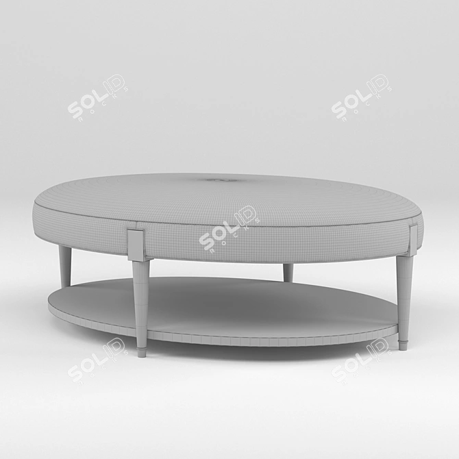 Ondine Baker Bench 3D model image 3
