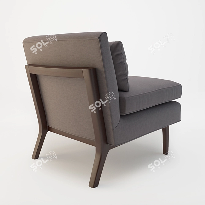 Arteriors Mustique Chair: Real-scale 3D Model & Unique Texture Names 3D model image 2