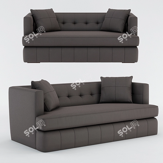 Modern 3D Arteriors Rupert Sofa 3D model image 1