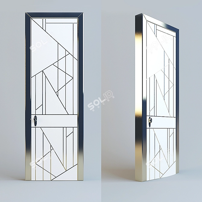 Ardeko Door - 800x2200 3D model image 1