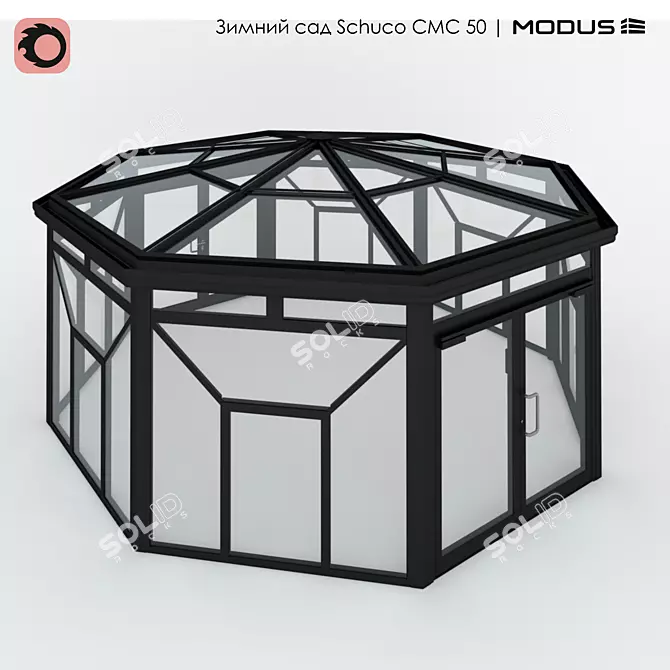 Winter Oasis: CMC 50 MODUS 3D model image 1