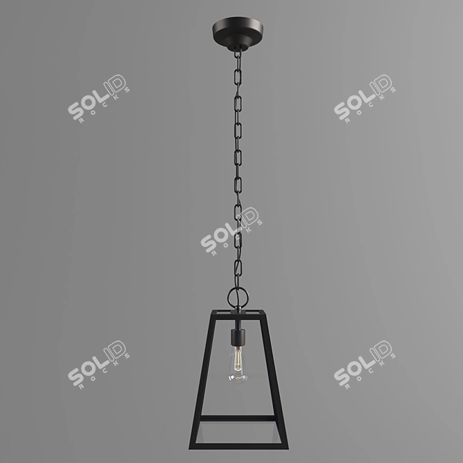 Illumina: Sleek and Stylish Lamp 3D model image 2