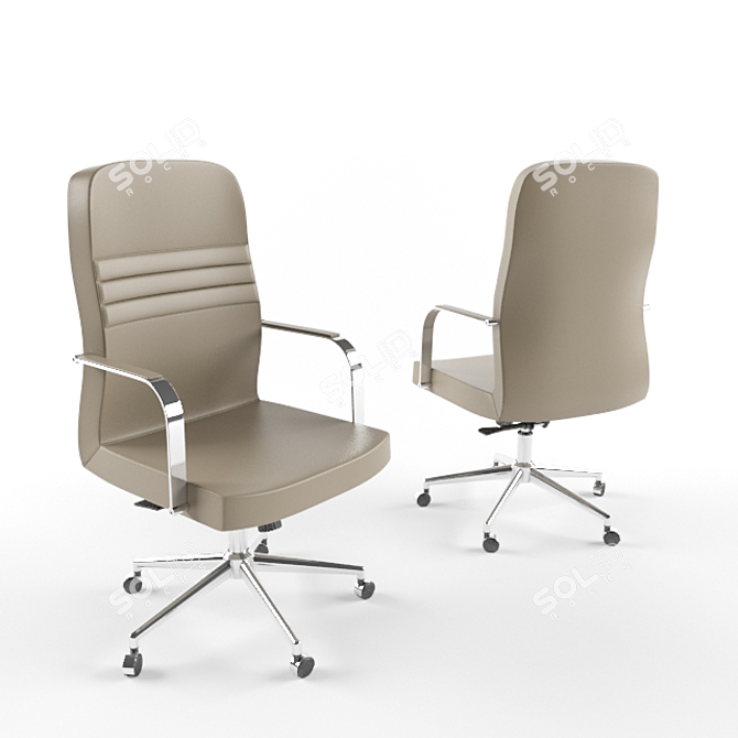 ErgoMax Mesh Office Chair 3D model image 1