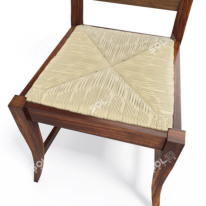 Elegant BL Mobili Chair: 3D Model 3D model image 2