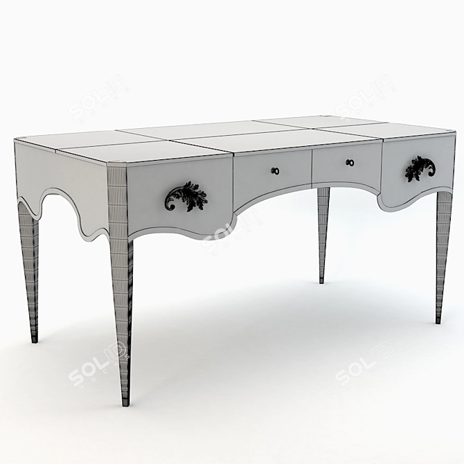 Montmartre Desk by Bizzotto 3D model image 2