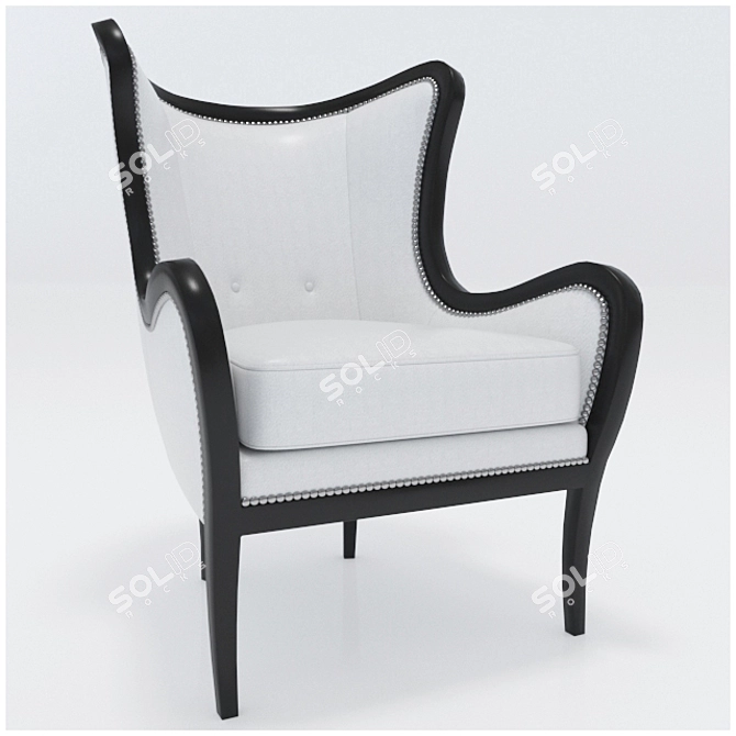 Vanessa Armchair - Opera Contemporary 3D model image 1