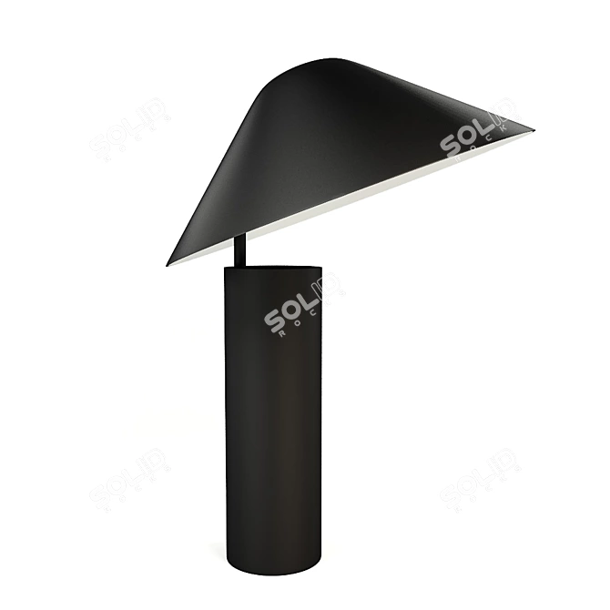 Damo Lamp: Sleek Table Illuminator 3D model image 1