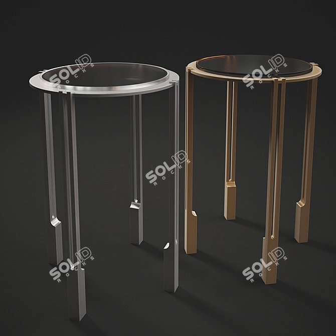 Stylish Alter Occasional Table 3D model image 1