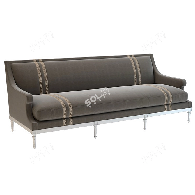 Elegant Lavinia Sofa 3D model image 1