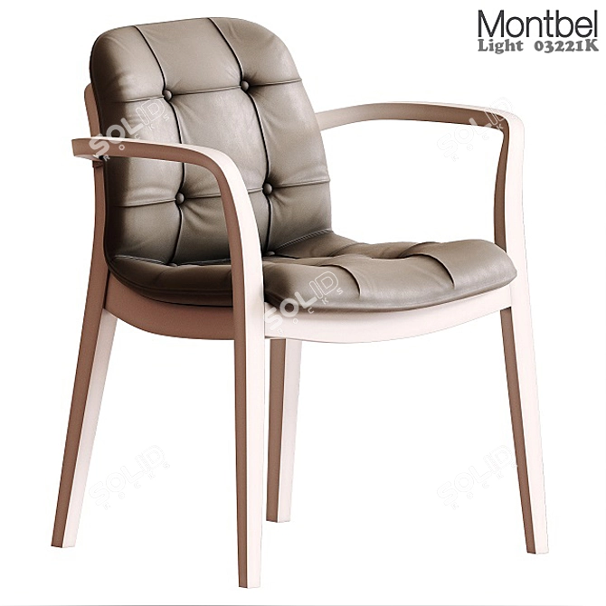 Elegant Montbel Light 03221K 3D model image 1