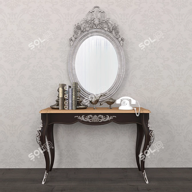 Francescopasi Luxury Console Set 3D model image 1