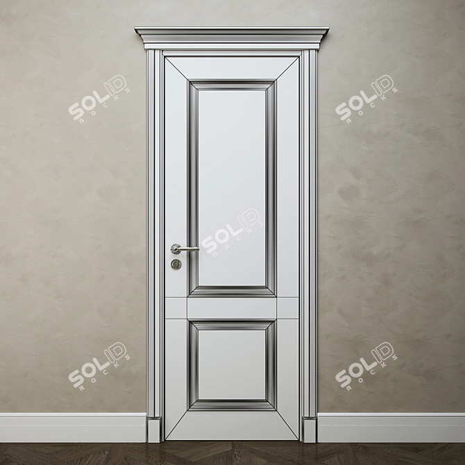 Arbat L13 Interior Door by Drevprom 3D model image 3