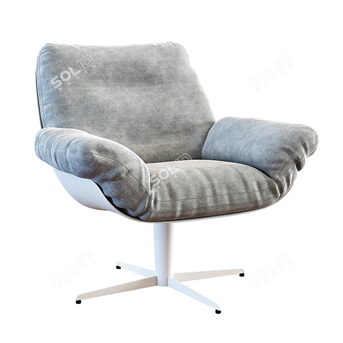 SITS Softbird - Comfortable and Stylish Lounge Chair 3D model image 1