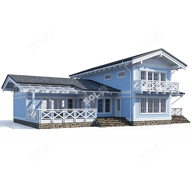 Individual Project: ABS House 3D model image 1