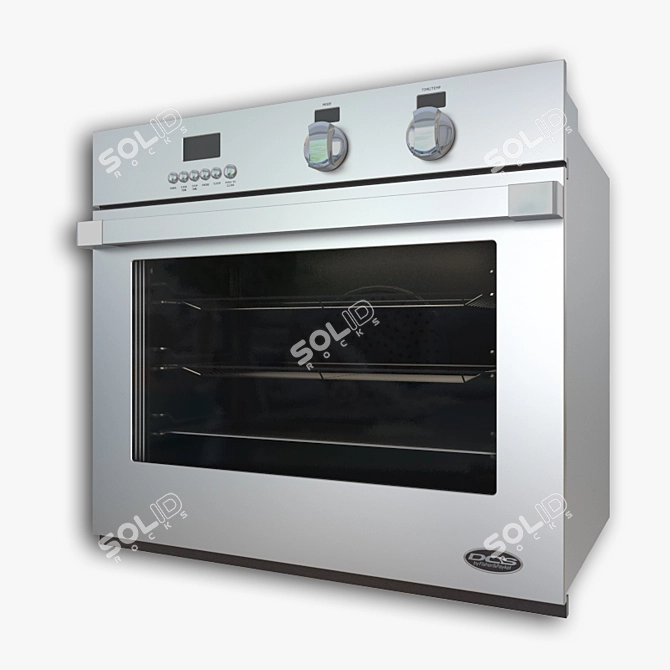 High-Quality DCS WOSU-30 Oven 3D model image 1