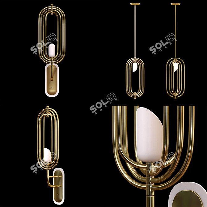 Miniature Revolving Art Piece 3D model image 2