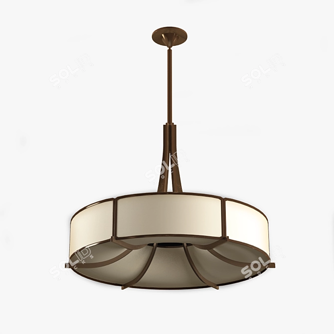 Doye Crosby Parisian Pendant 3D model image 1