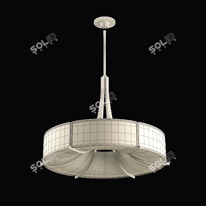 Doye Crosby Parisian Pendant 3D model image 3