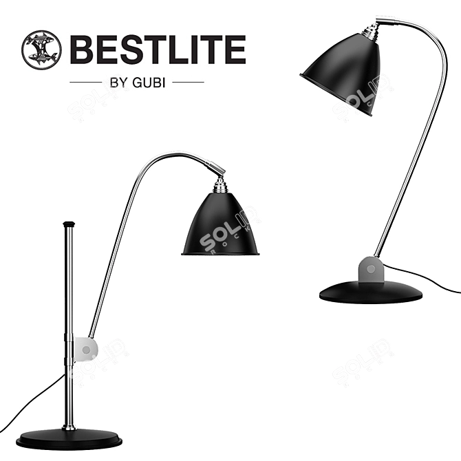 Timeless Elegance: Gubi Bestlite Collection 3D model image 1