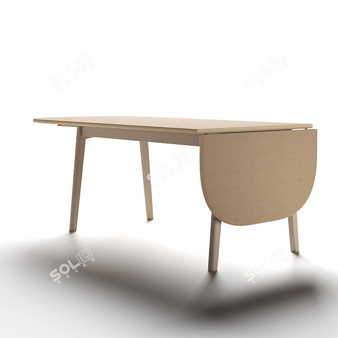 Danish Design Delight: Carl Hansen CH006-CH33 3D model image 2