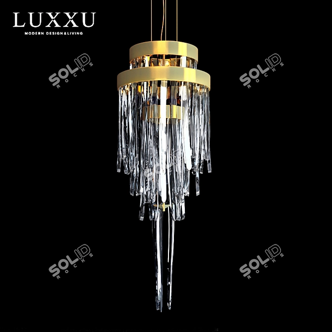 Luxxu BABEL Pendant Light 3D model image 1