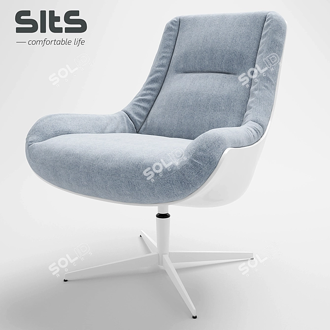 SITS Lovebird: Stylish Polish Design 3D model image 1
