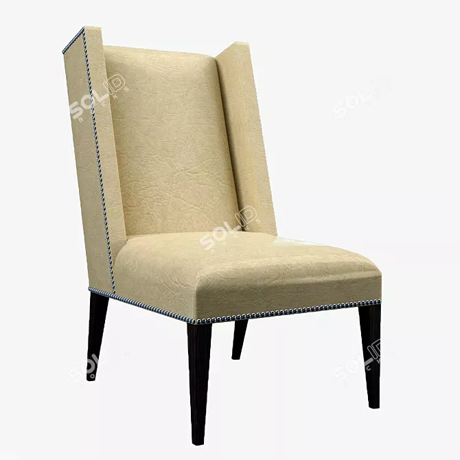 Elegant Martin Host Chair 3D model image 1