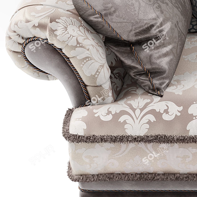 Ezio Bellotti Platinum Sofa 3D model image 2