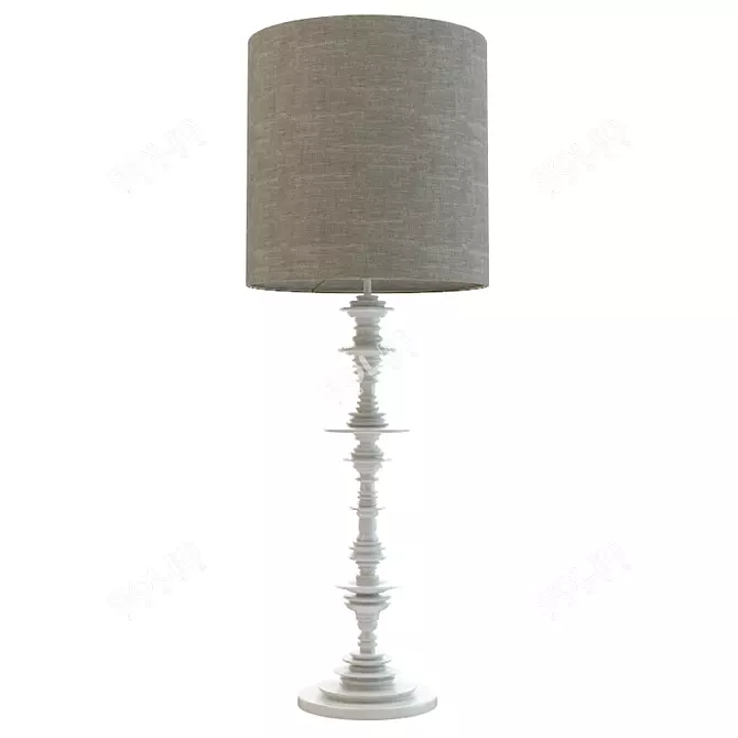 Elegant Porta Romana Spin: 3D Max & V-Ray 3D model image 1