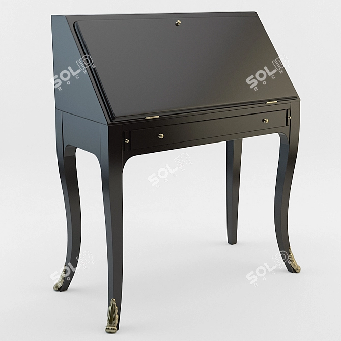 Elegant Ralph Lauren Home Bureau 3D model image 1
