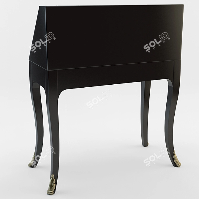 Elegant Ralph Lauren Home Bureau 3D model image 2