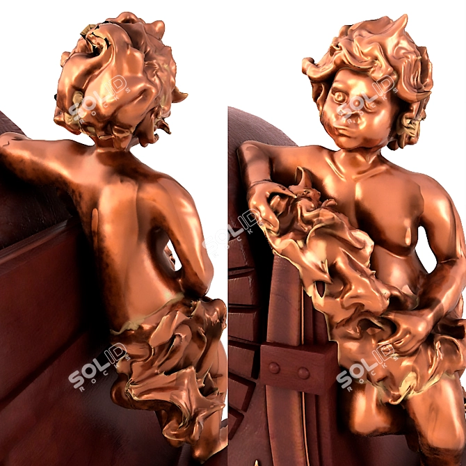 Elegant Timepieces for Décor 3D model image 2