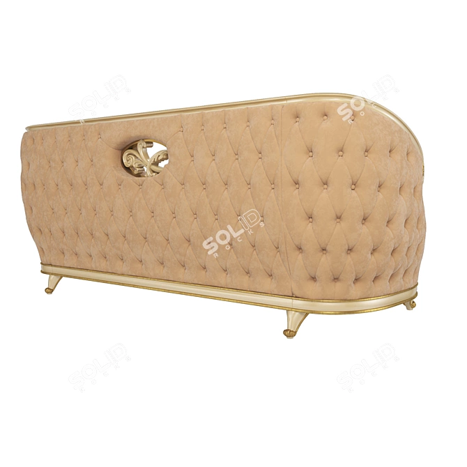 Classic Frandiss Sofa 2017 3D model image 2