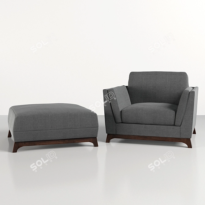 Modern Ceni Sofa Set 3D model image 3