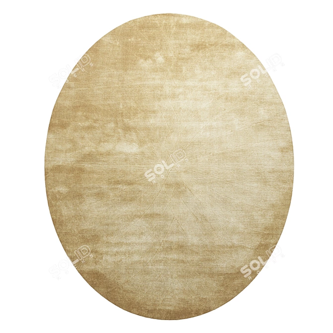 Luxurious Linie Design Mondo Rugs 3D model image 2