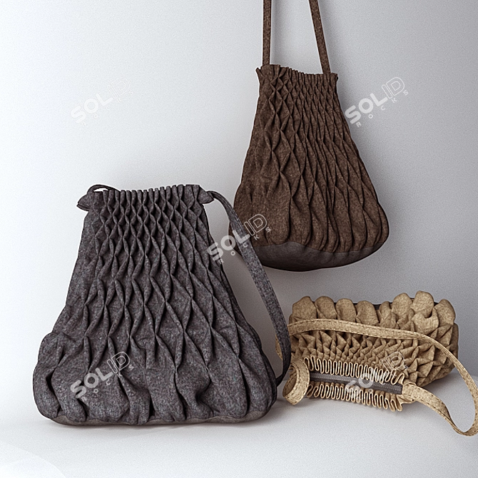 Hallway Bag: Stylish and Functional 3D model image 1