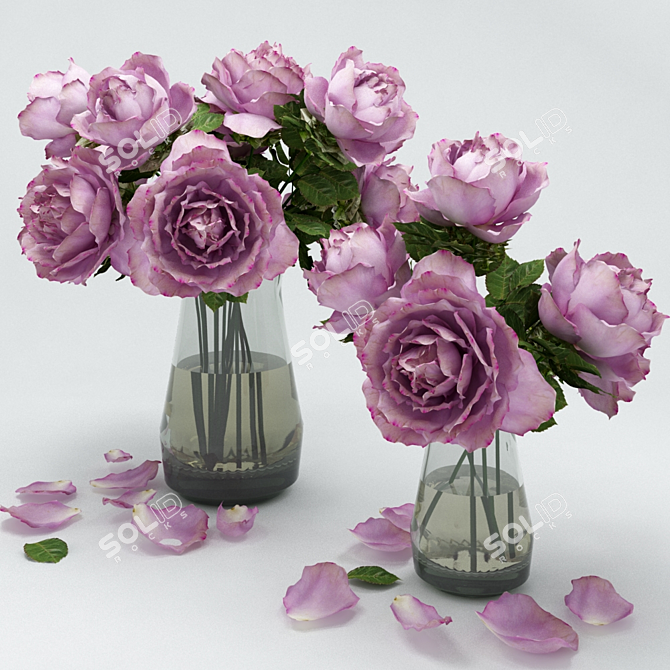 Wild Rose Beauty Set 3D model image 1