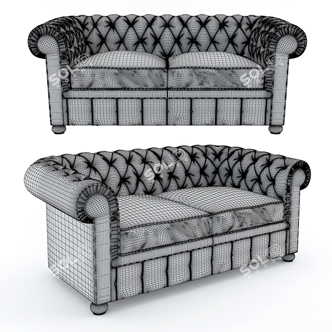 Foster by F.lli Rossetto: Sleek and Stylish Furniture 3D model image 2