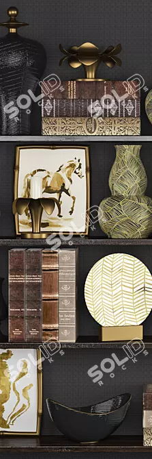 Deluxe Decor Set: Stunningly Detailed 3D Models 3D model image 3