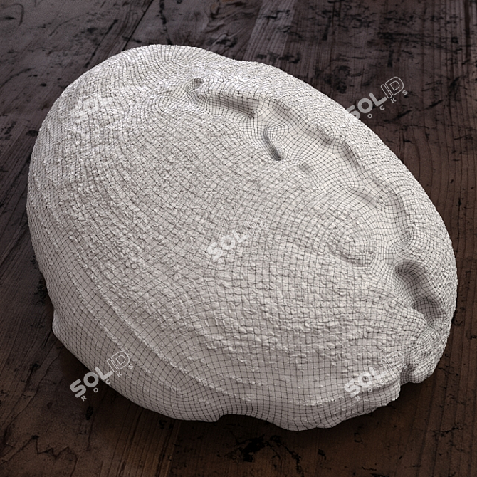 Rustic Harvest Farmer's Bread 3D model image 3