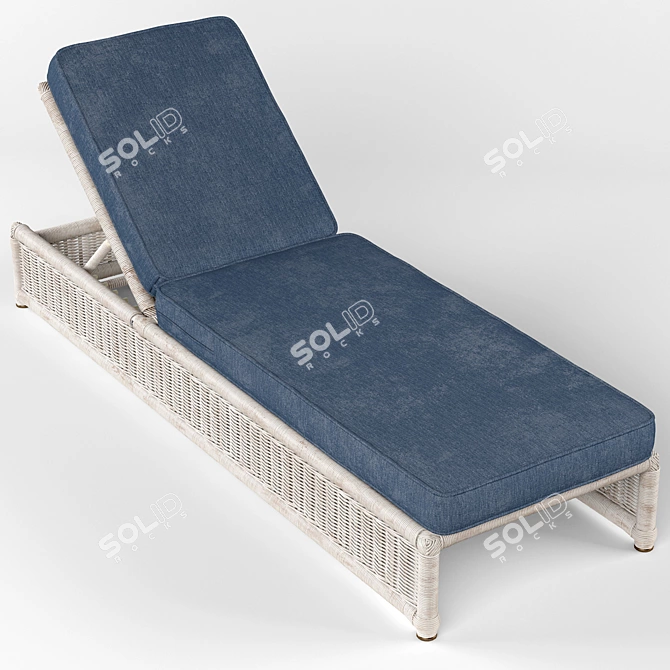 Pacific Dream Chaise 3D model image 1