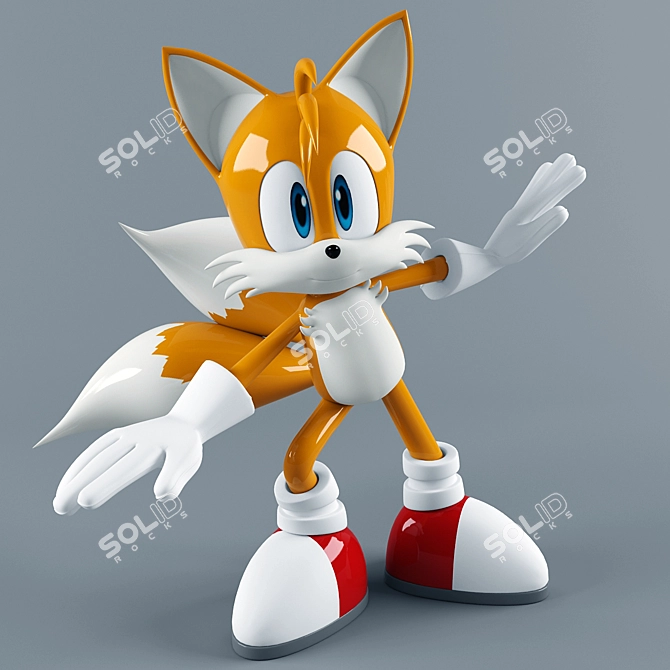 Sonic's Sidekick: Miles Tails Prower 3D model image 1